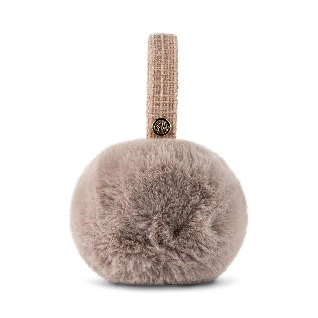FAUX-FUR EARMUFF TAN - Image 3