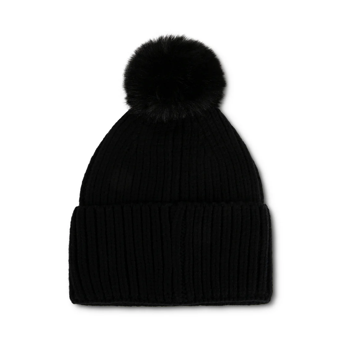 BILLIE POM BEANIE BLACK - Image 3