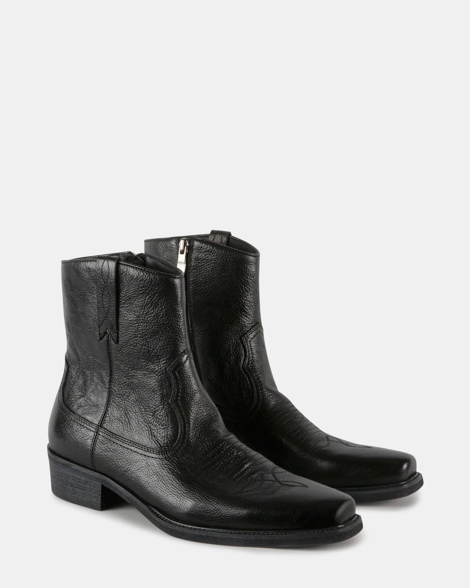 STERGIS BLACK LEATHER - Image 2
