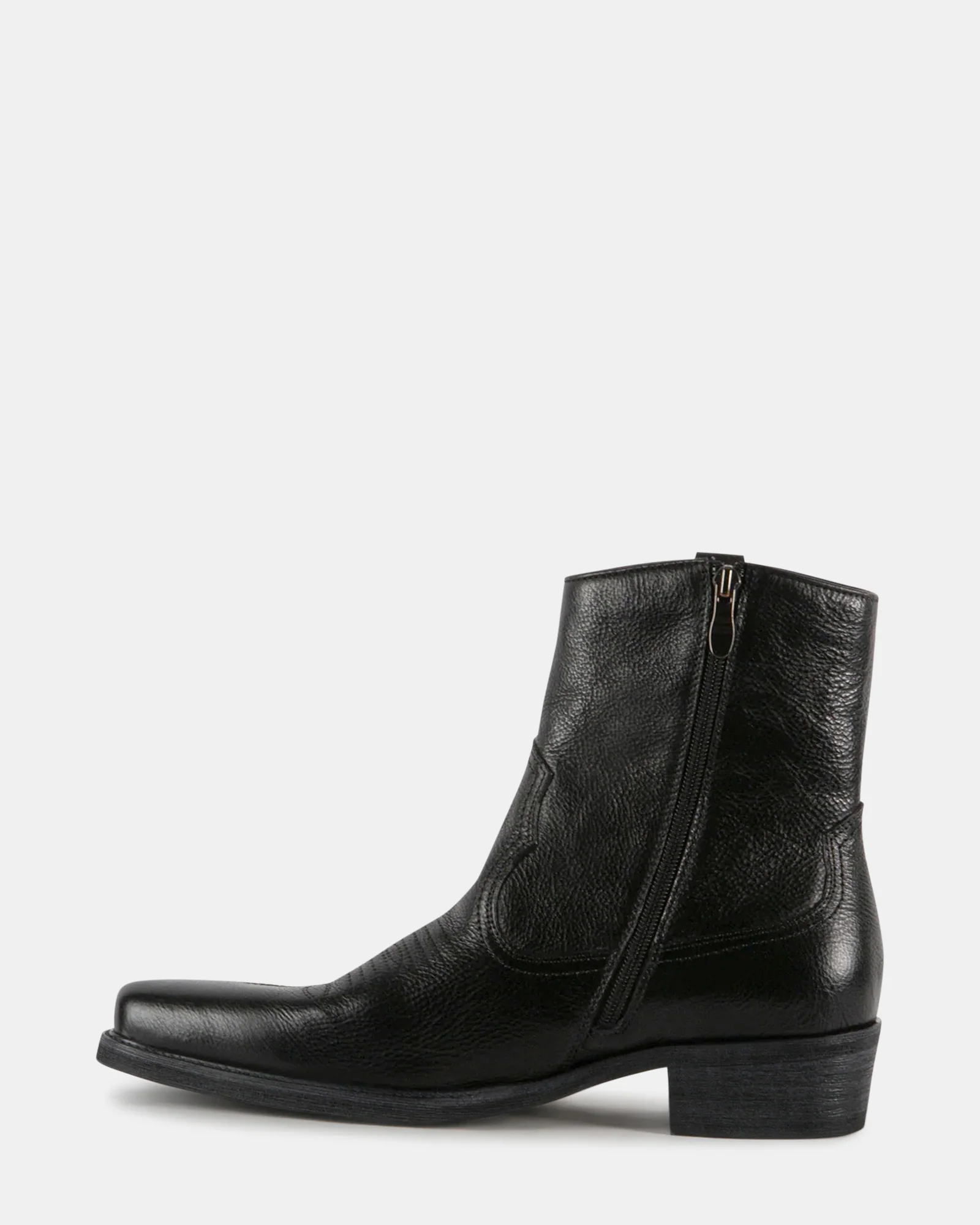 STERGIS BLACK LEATHER - Image 4