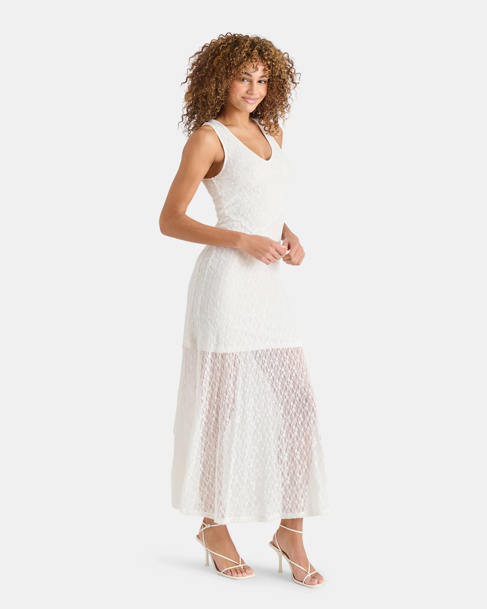THEO DRESS WHITE - Image 3