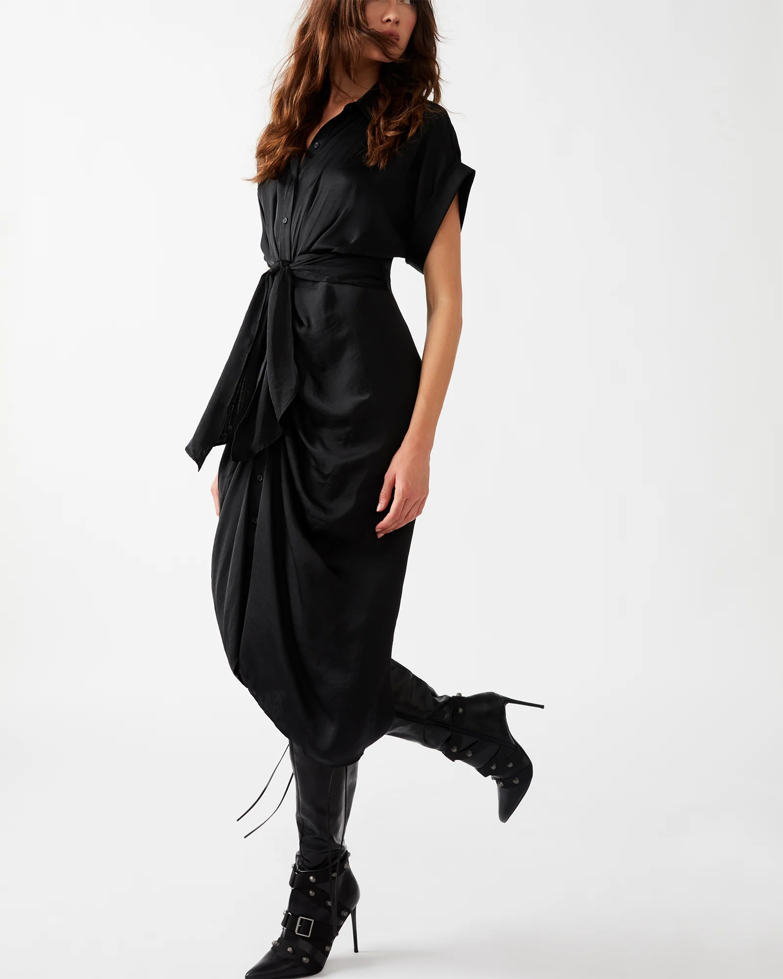 TORI DRESS BLACK - Image 2