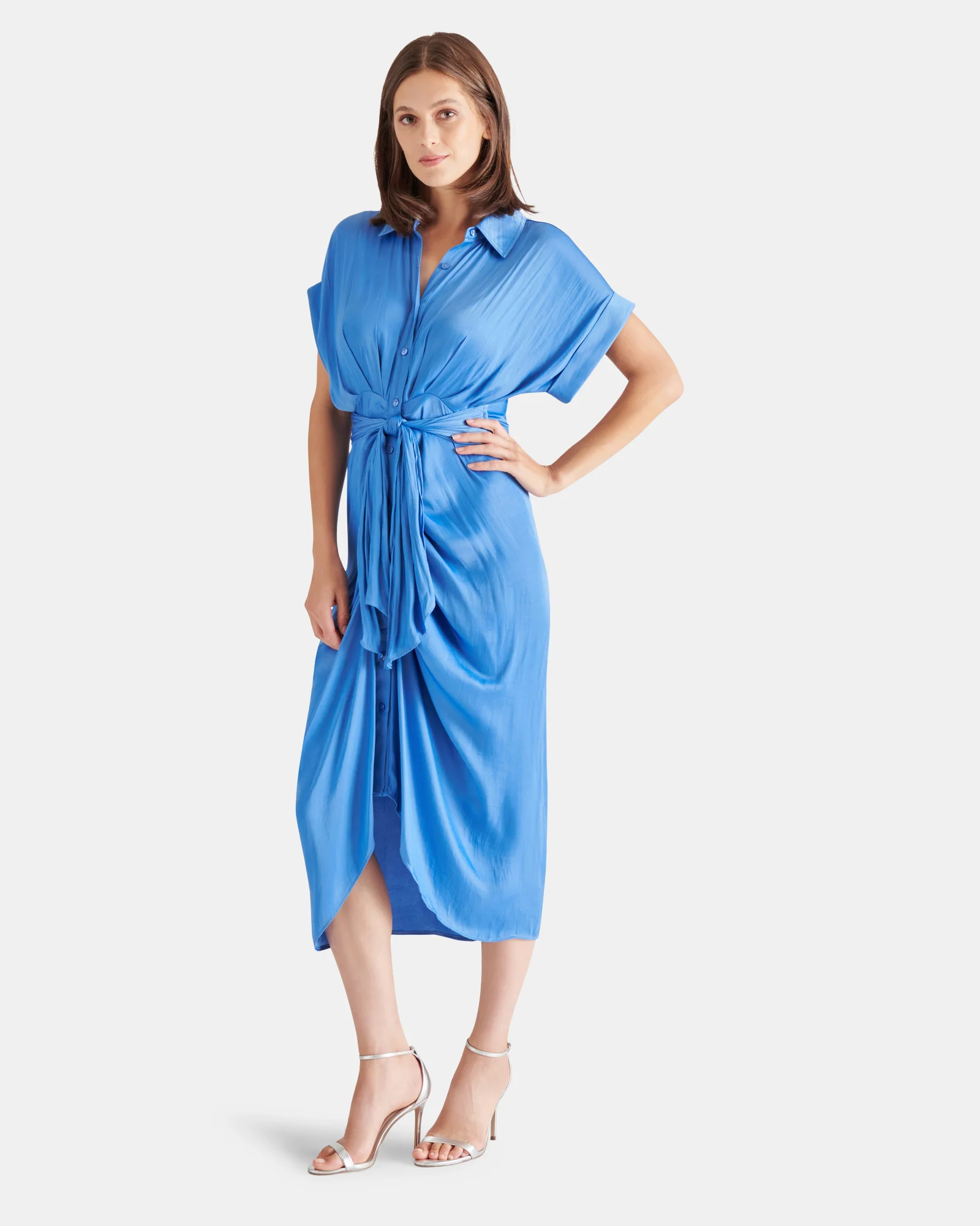TORI DRESS INDIGO - Image 4