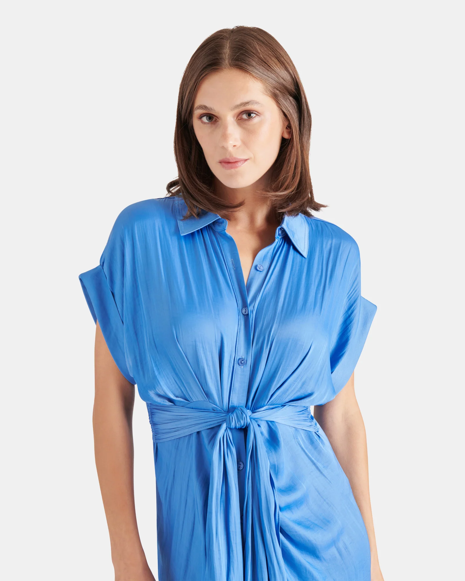 TORI DRESS INDIGO - Image 6