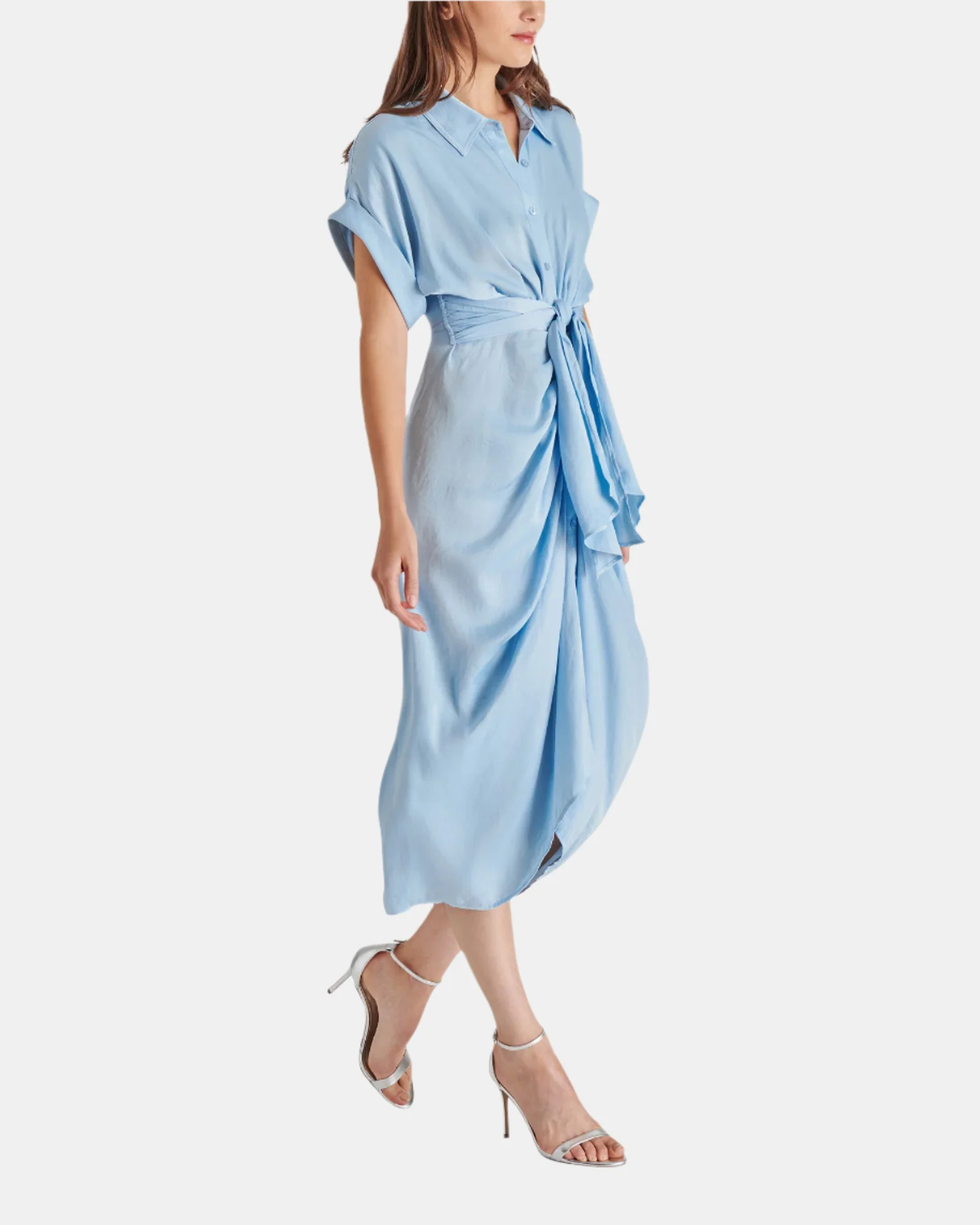 TORI DRESS LIGHT BLUE - Image 2