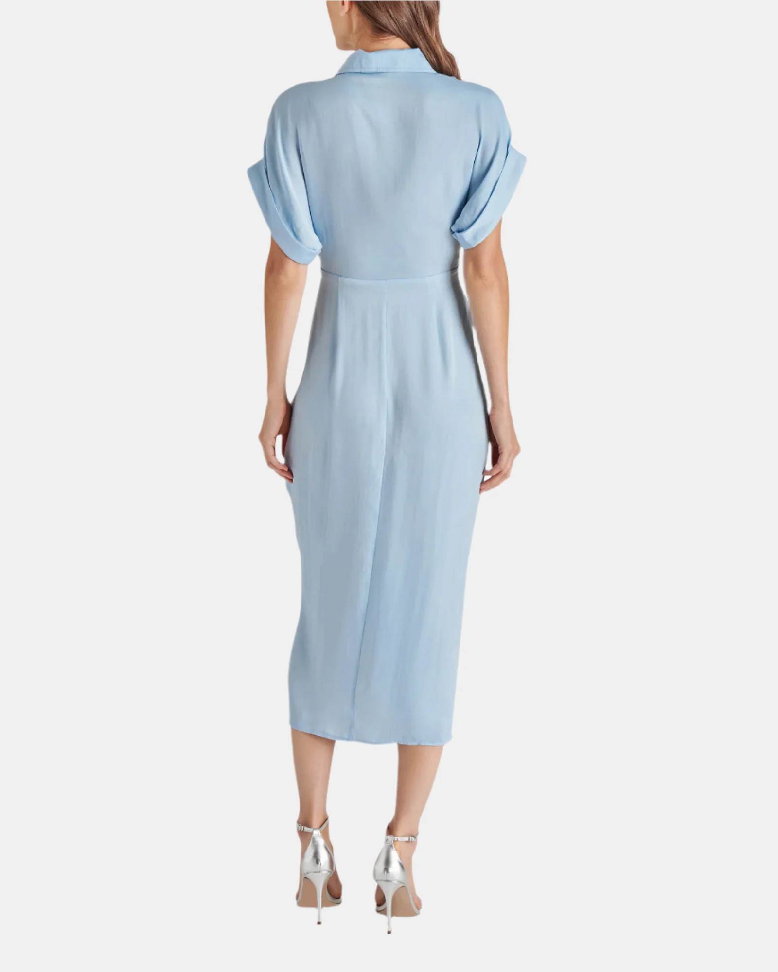 TORI DRESS LIGHT BLUE - Image 4