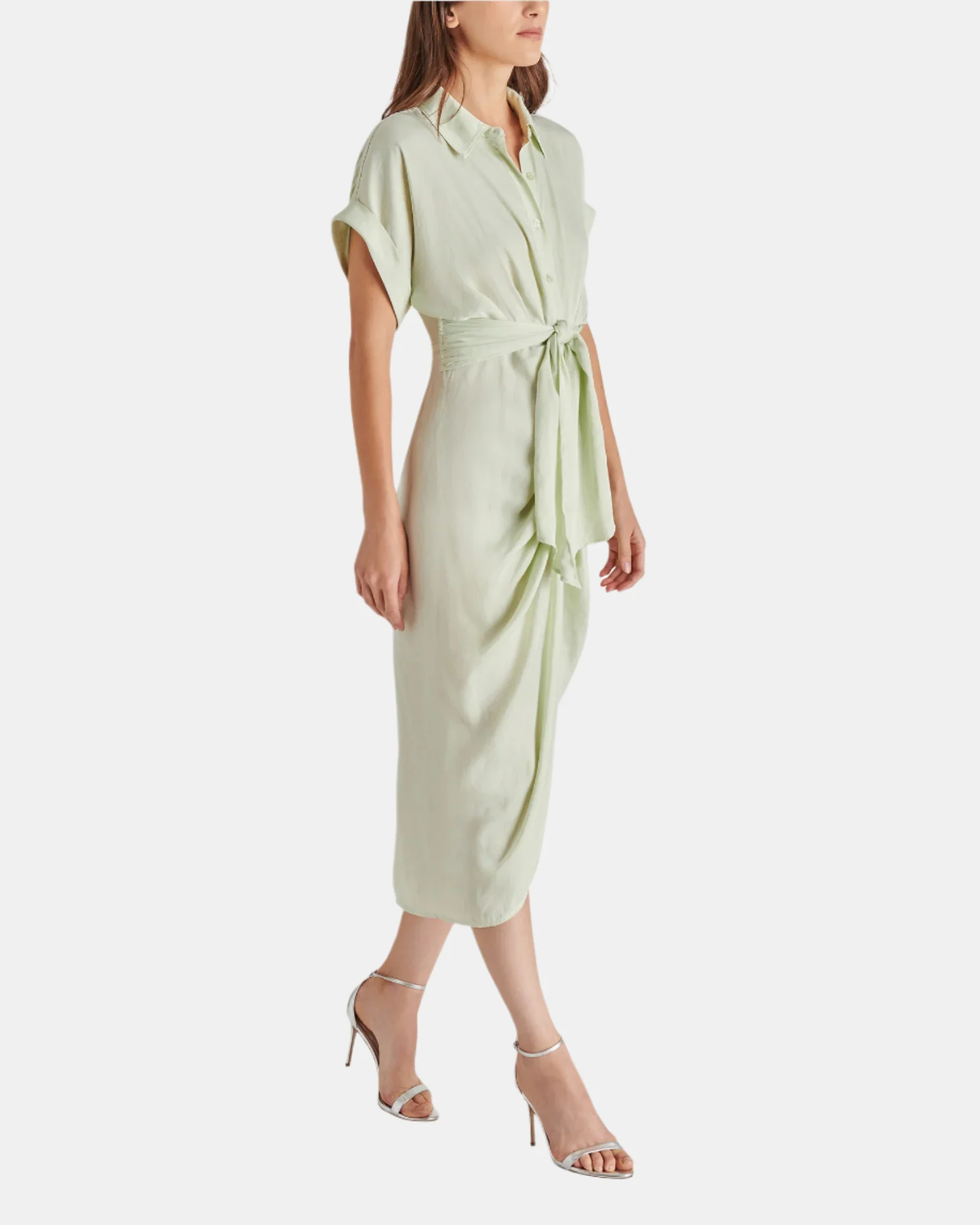TORI DRESS LIGHT GREEN - Image 2