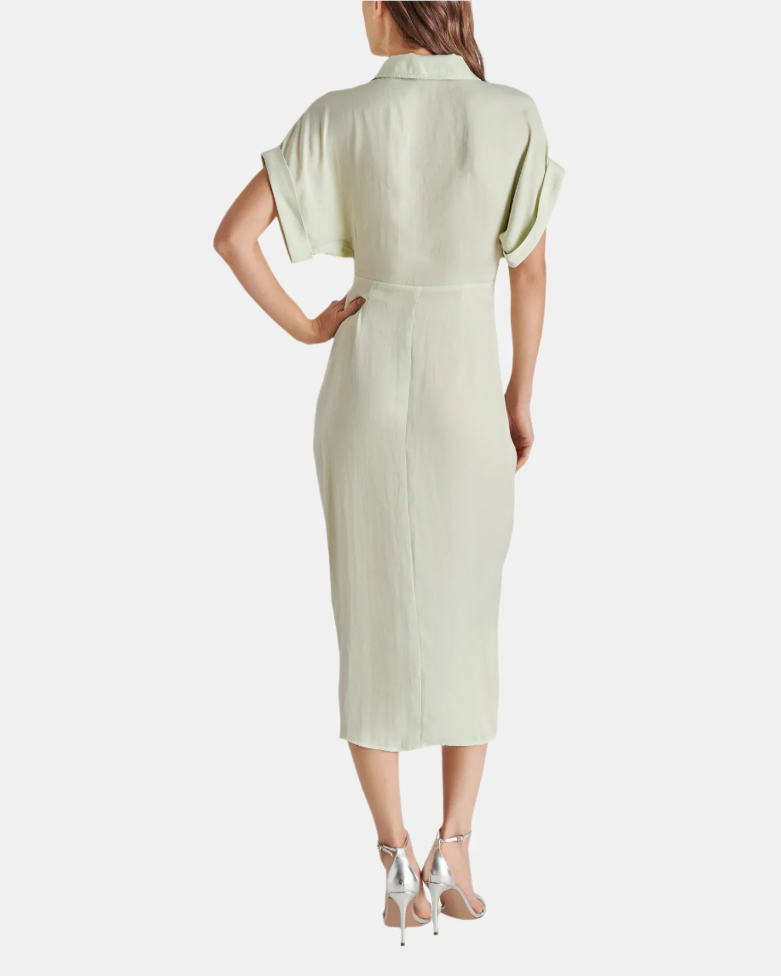 TORI DRESS LIGHT GREEN - Image 4