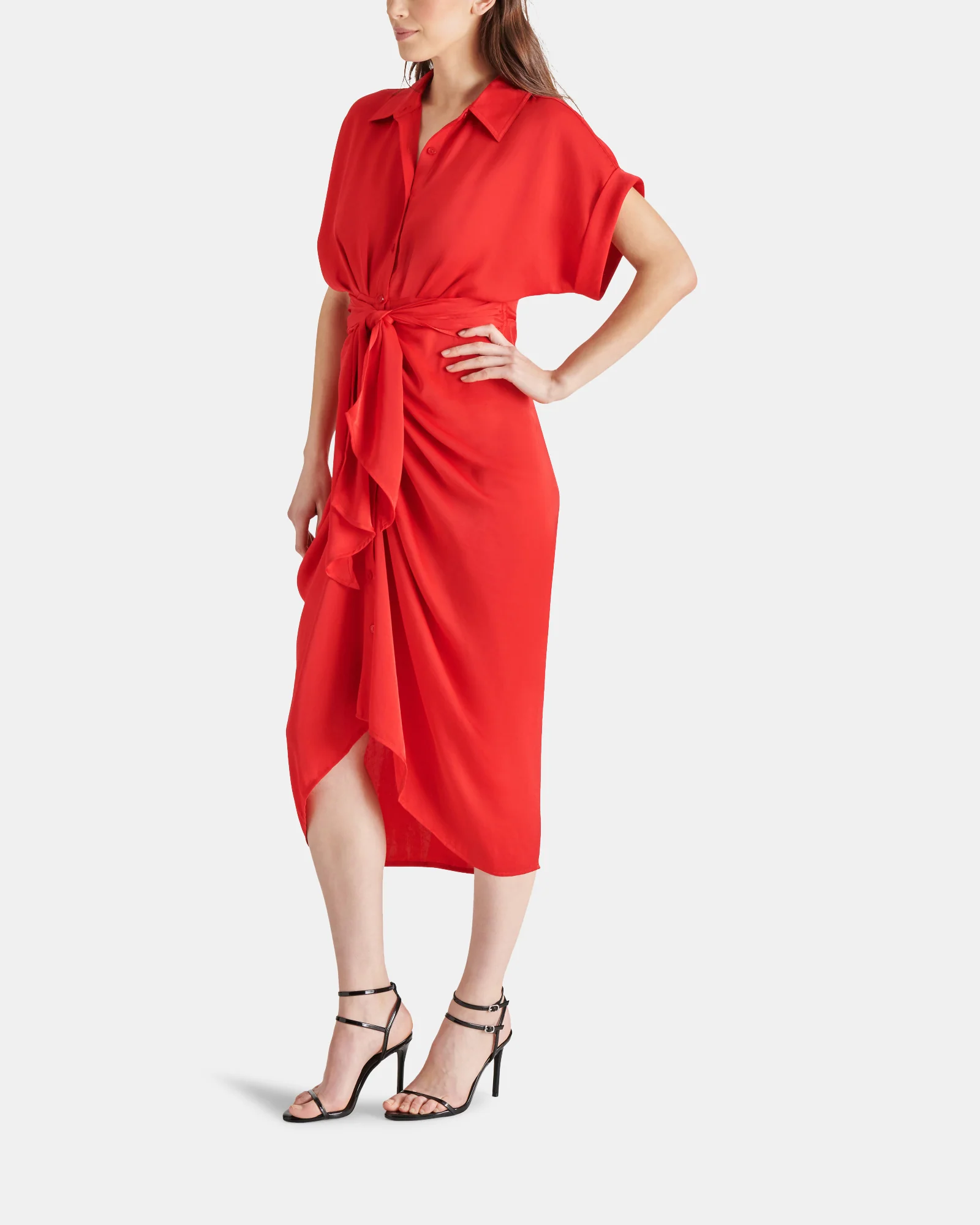 TORI DRESS RED - Image 3