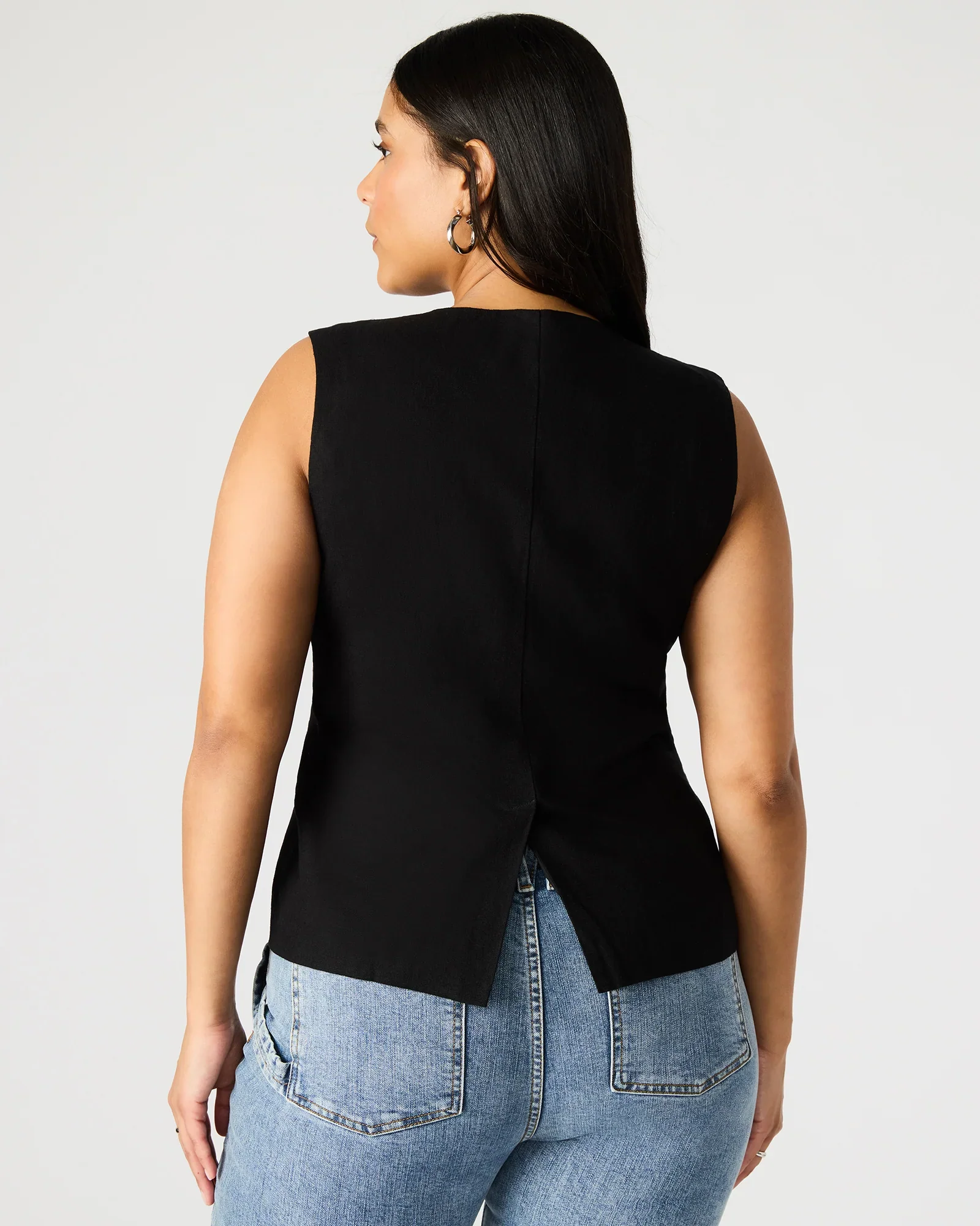 WESLEY TOP BLACK FABRIC - Image 3