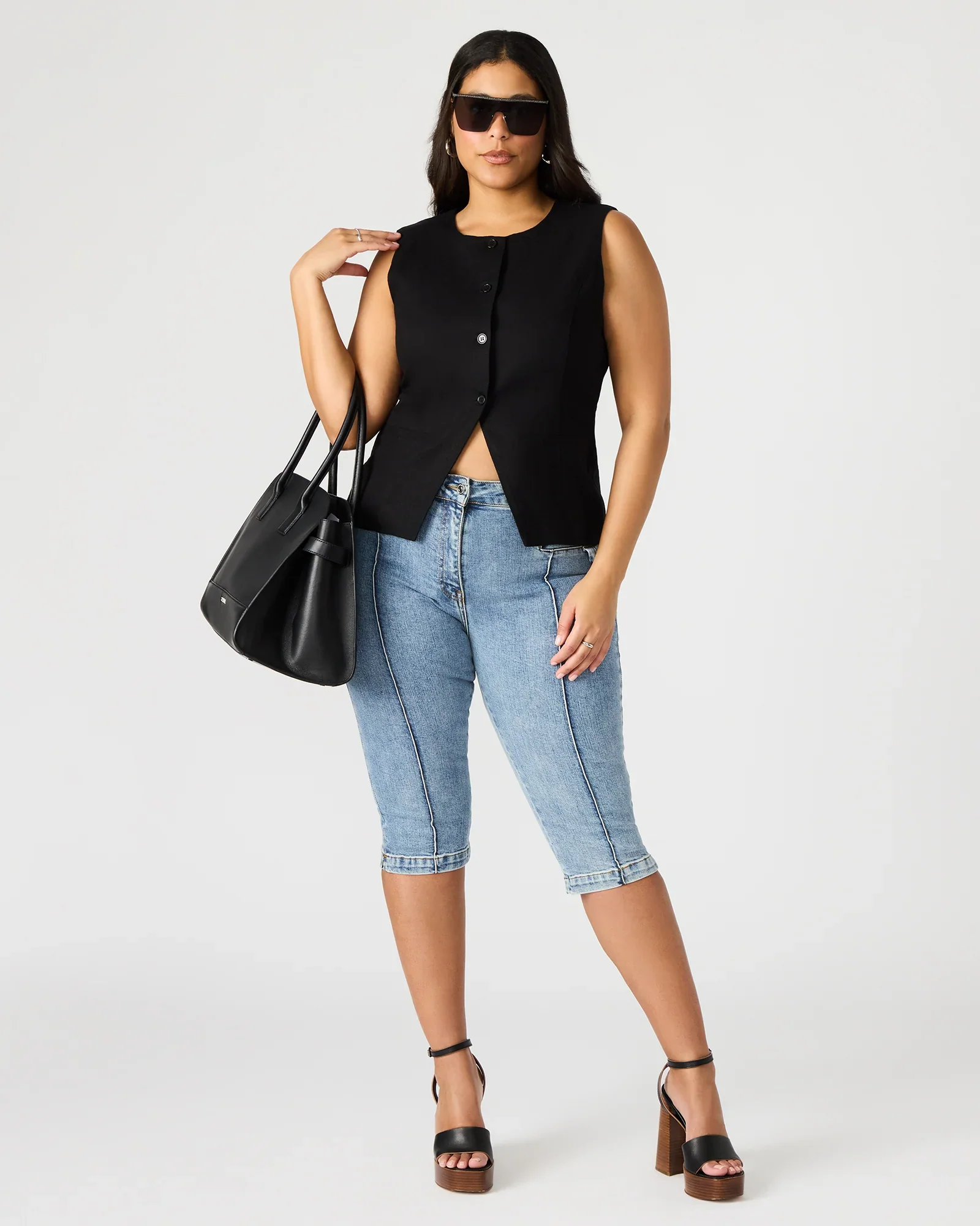 WESLEY TOP BLACK FABRIC - Image 4