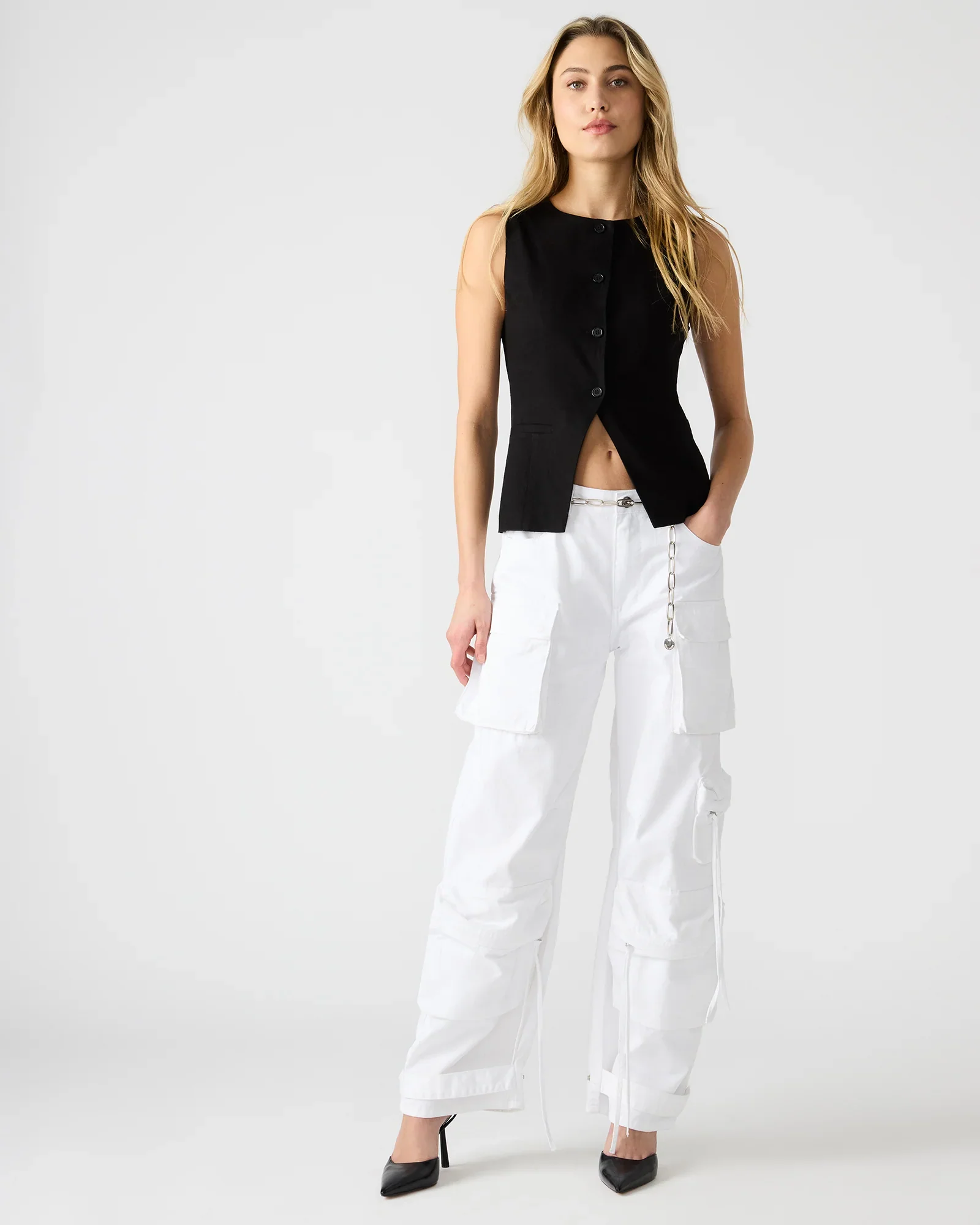 WESLEY TOP BLACK FABRIC - Image 5