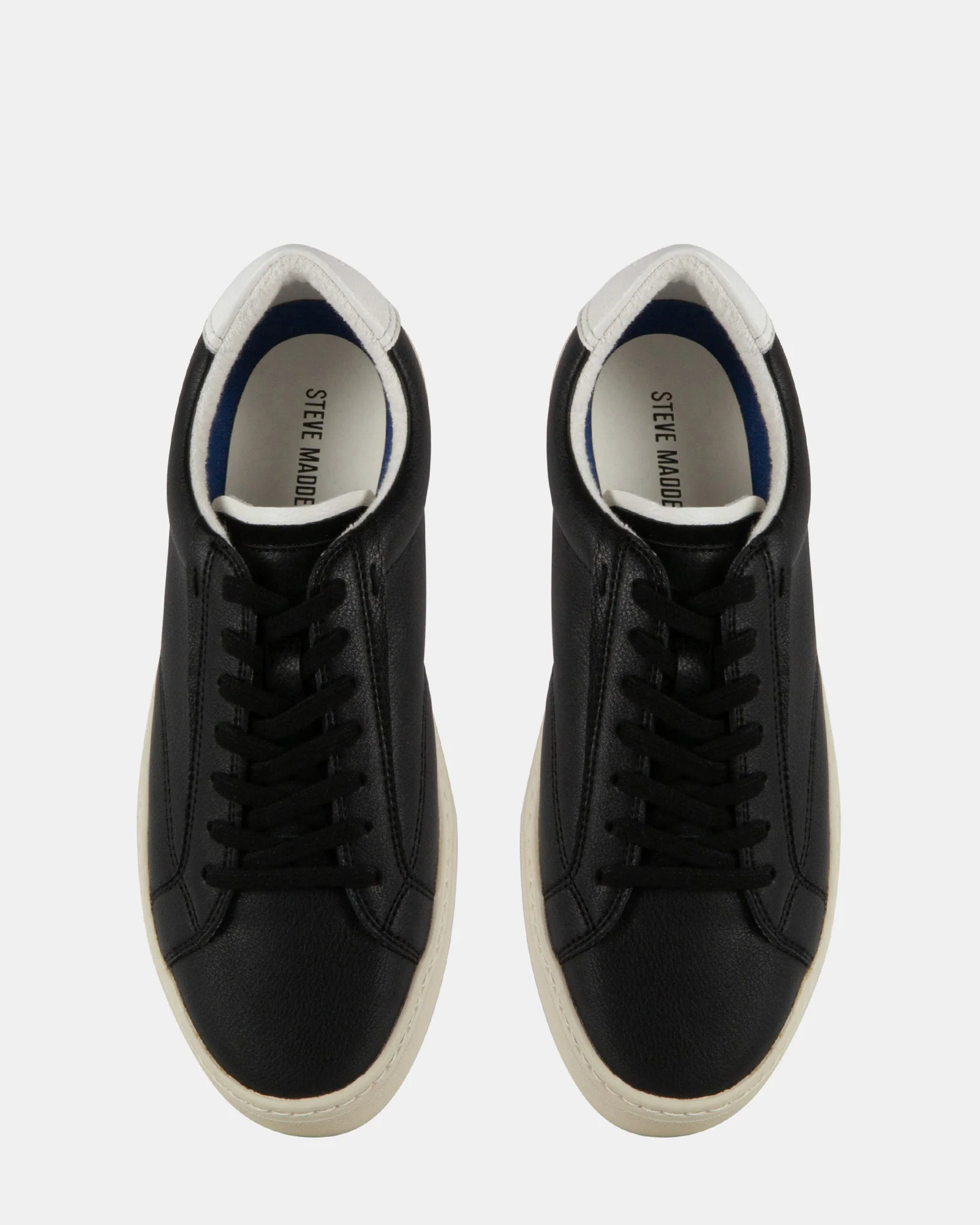 XAVVIER BLACK-WHITE LEATHER - Image 4