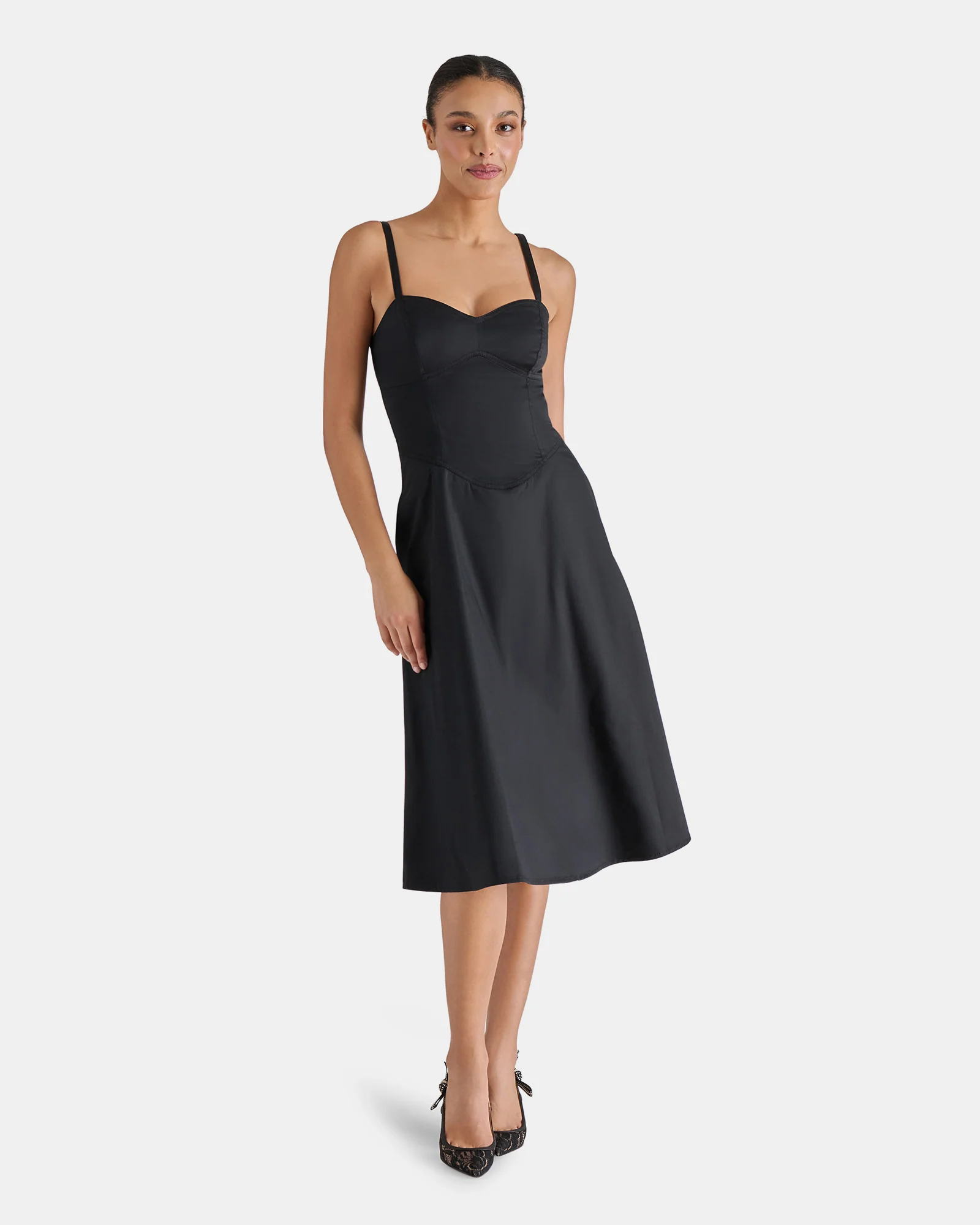 ASTER DRESS BLACK - Image 2