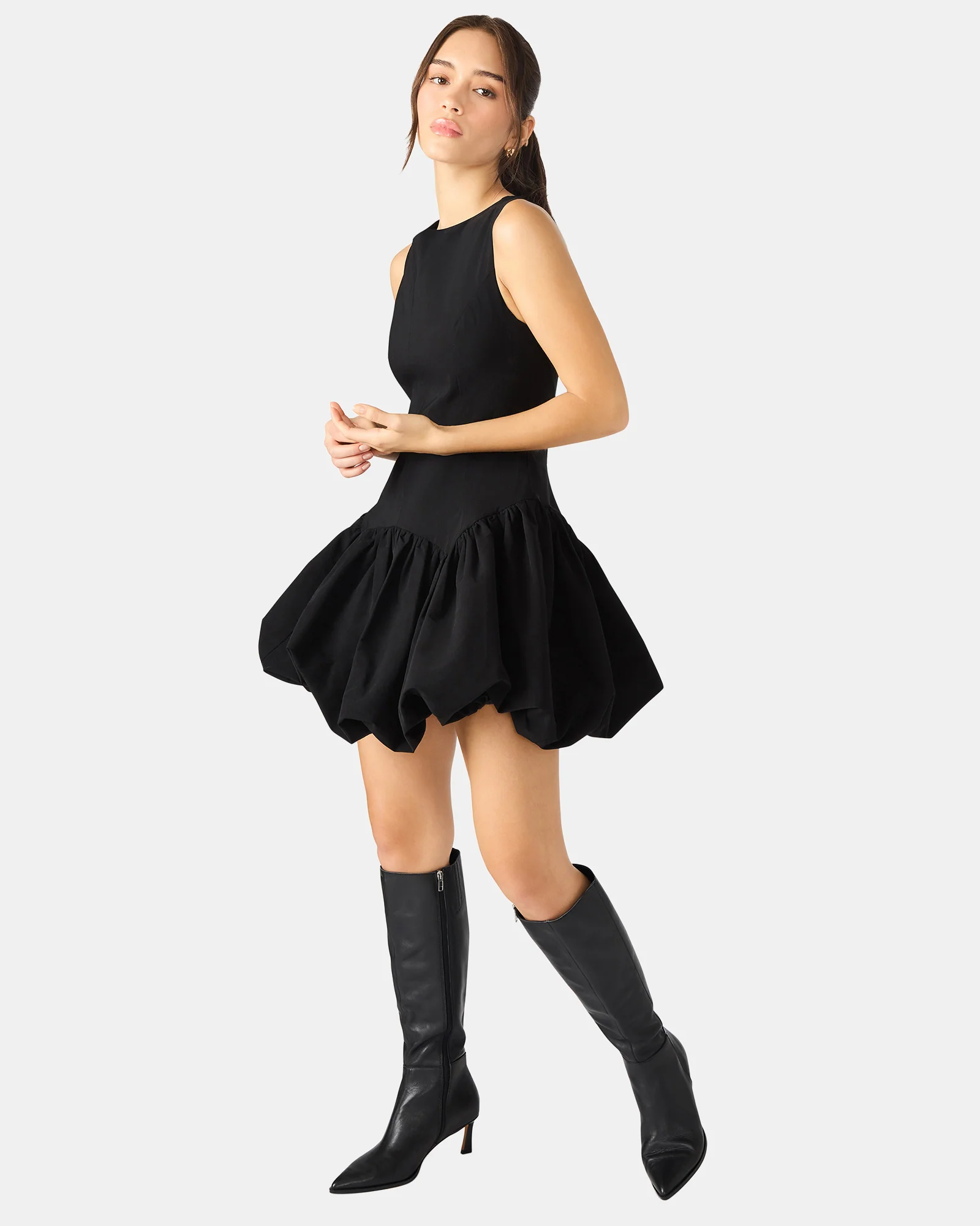 LYRA DRESS BLACK - Image 3