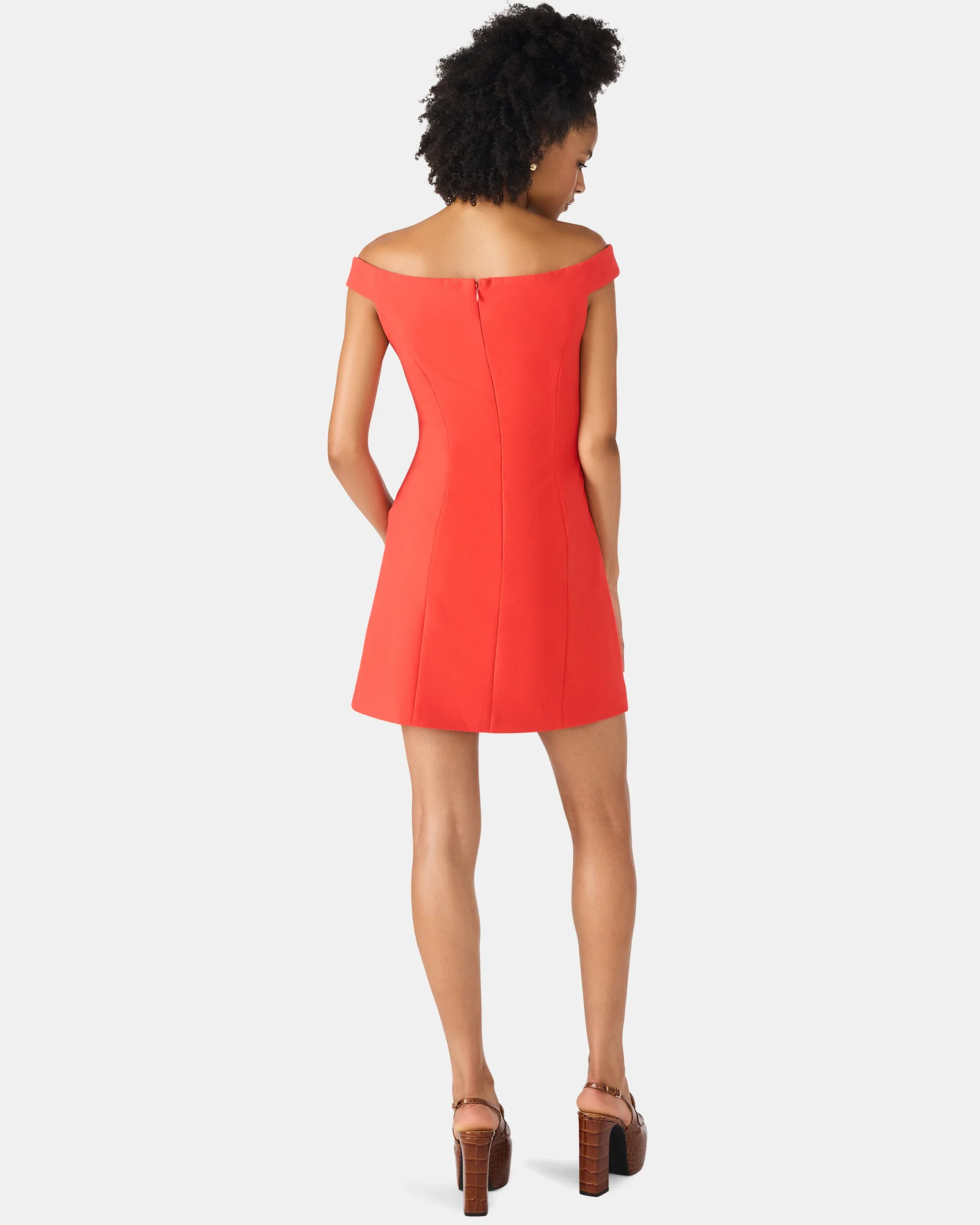 YANA DRESS RED - Image 5