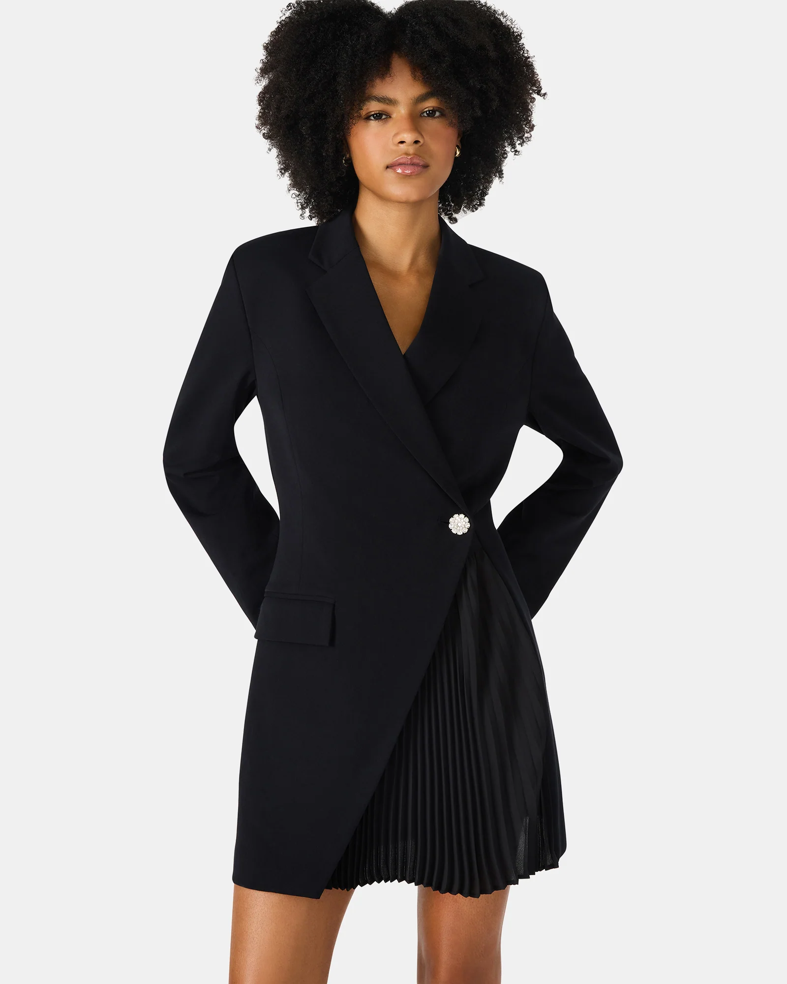 NADENE DRESS BLACK - Image 2