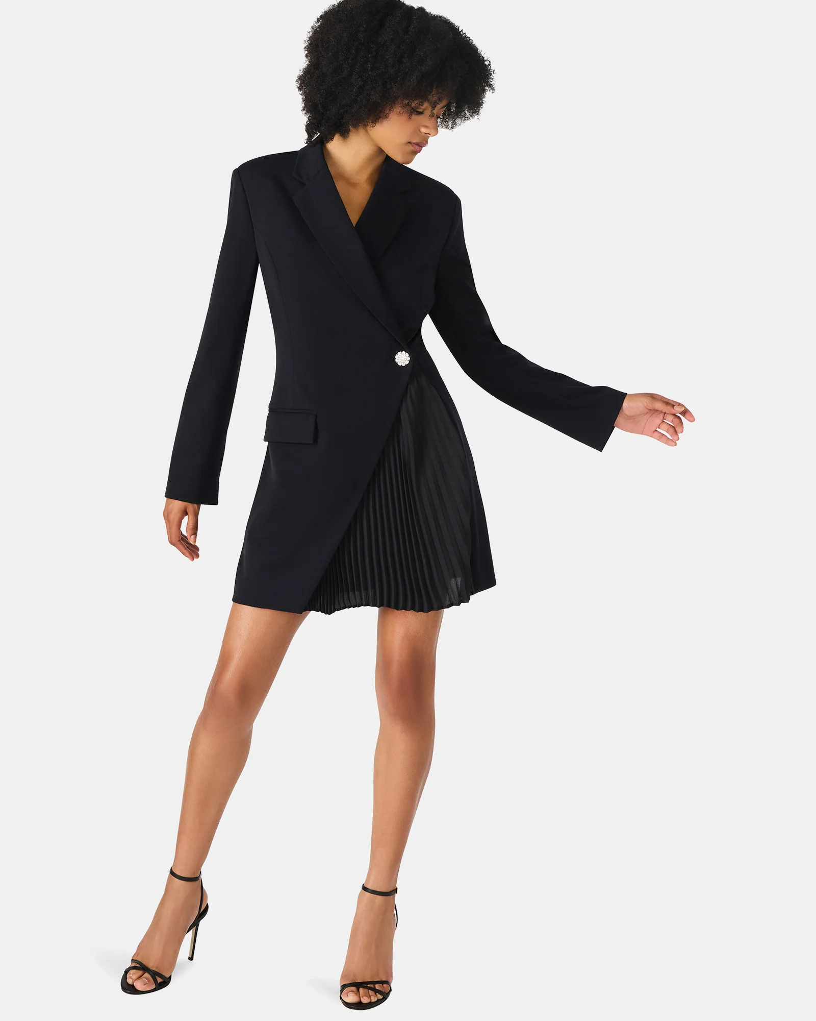 NADENE DRESS BLACK - Image 3