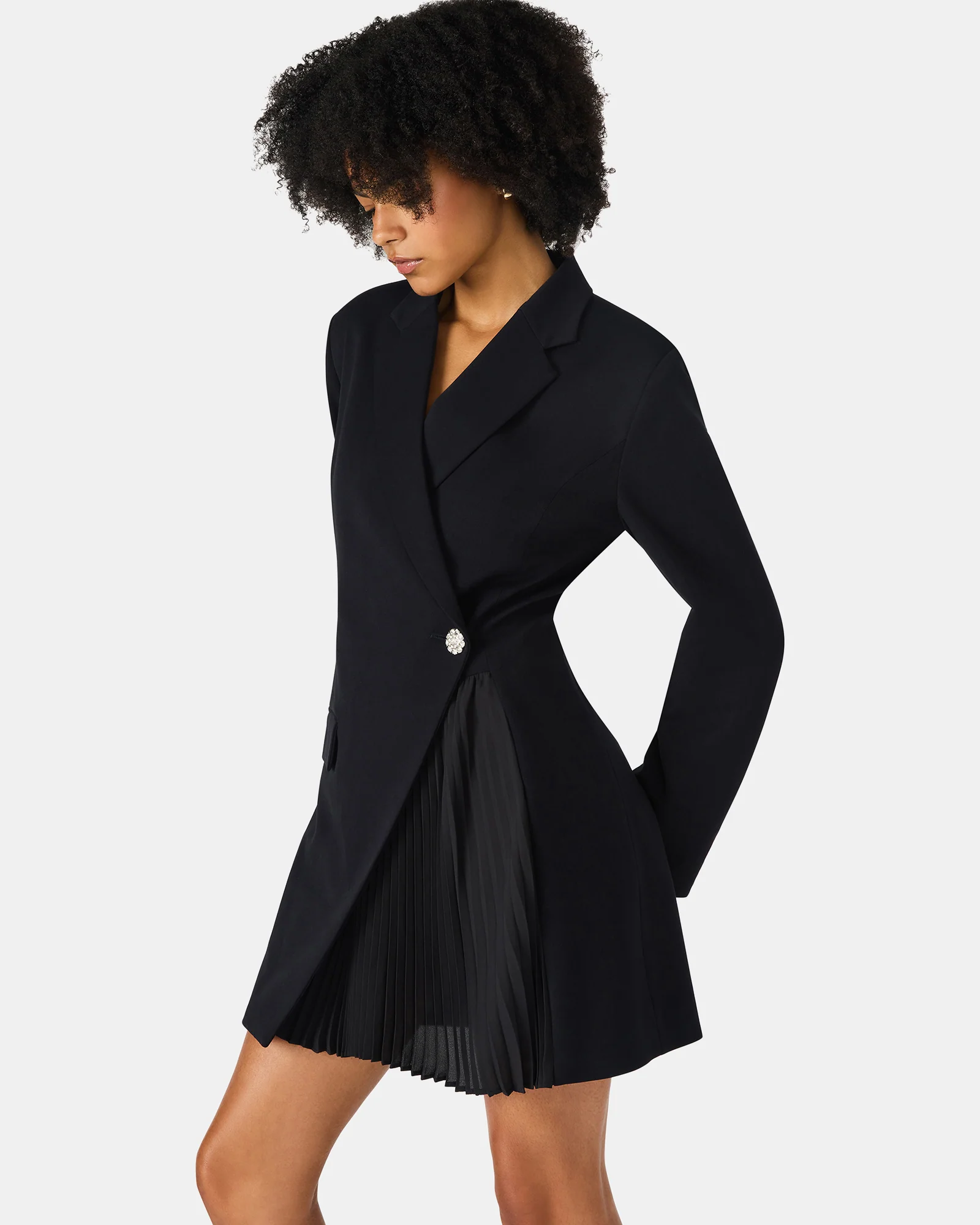 NADENE DRESS BLACK - Image 4