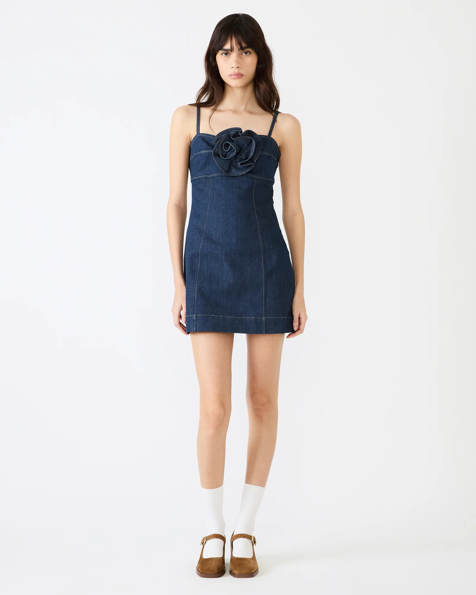 PEONY DRESS INDIGO