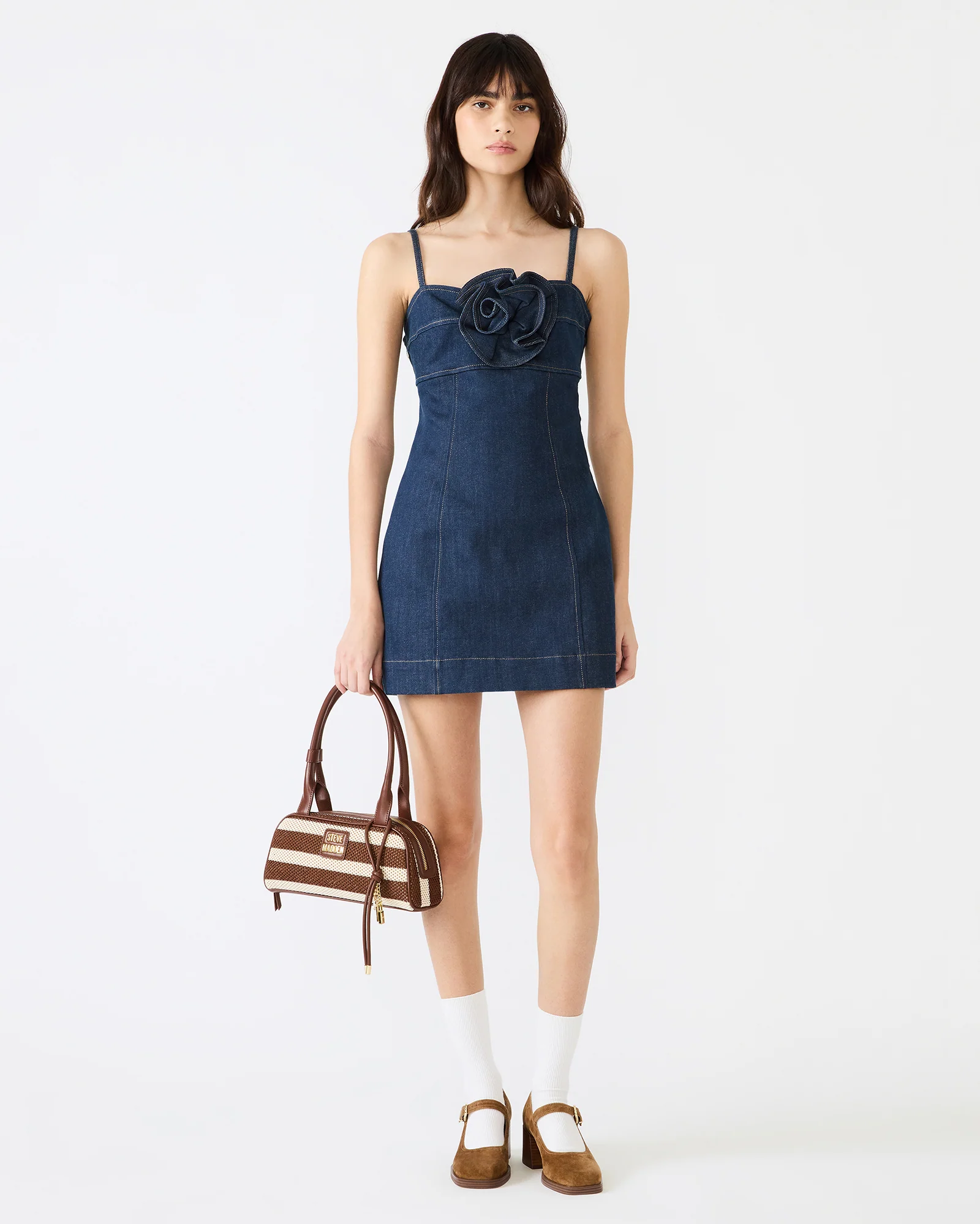 PEONY DRESS INDIGO - Image 6