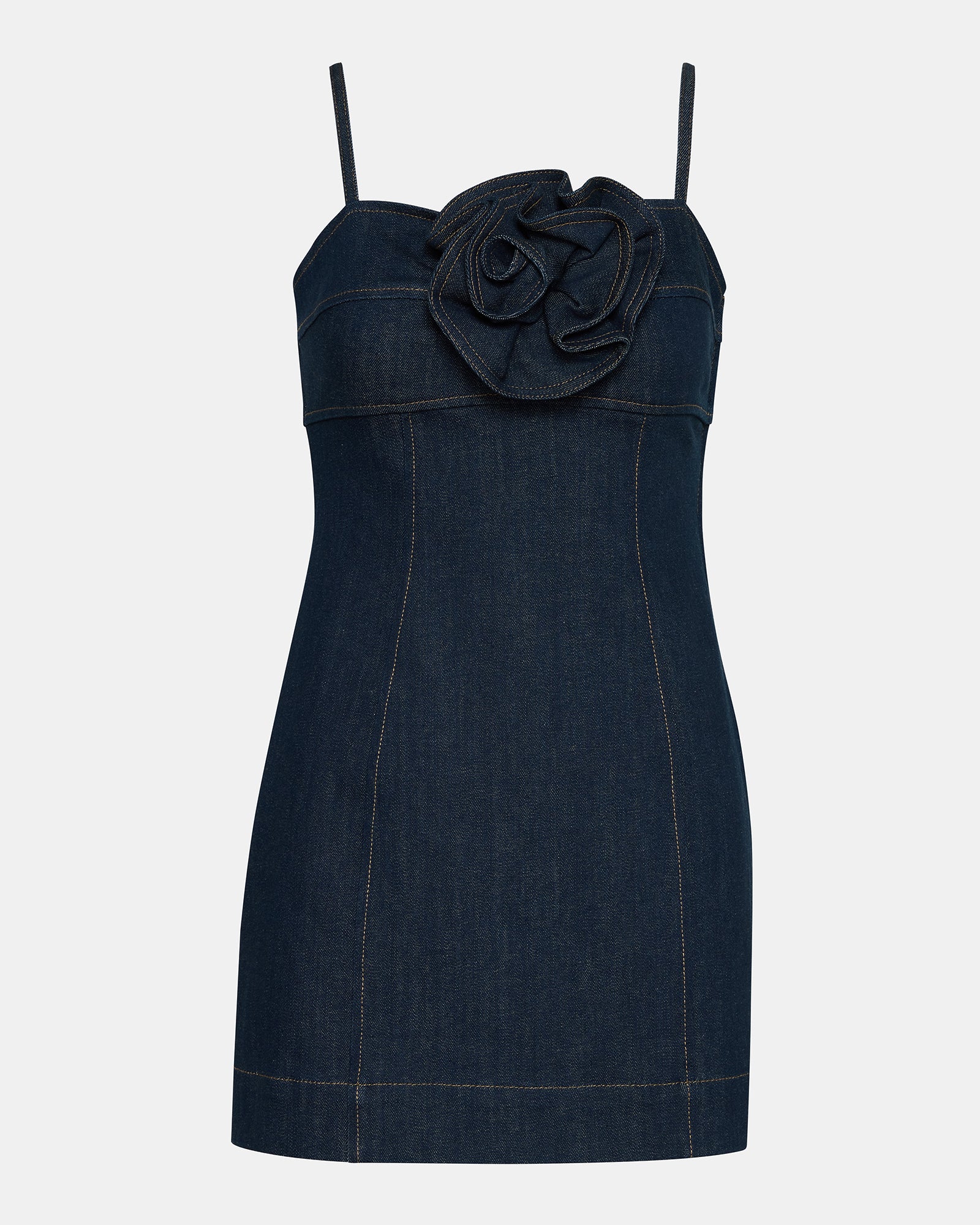 PEONY DRESS INDIGO - Image 8