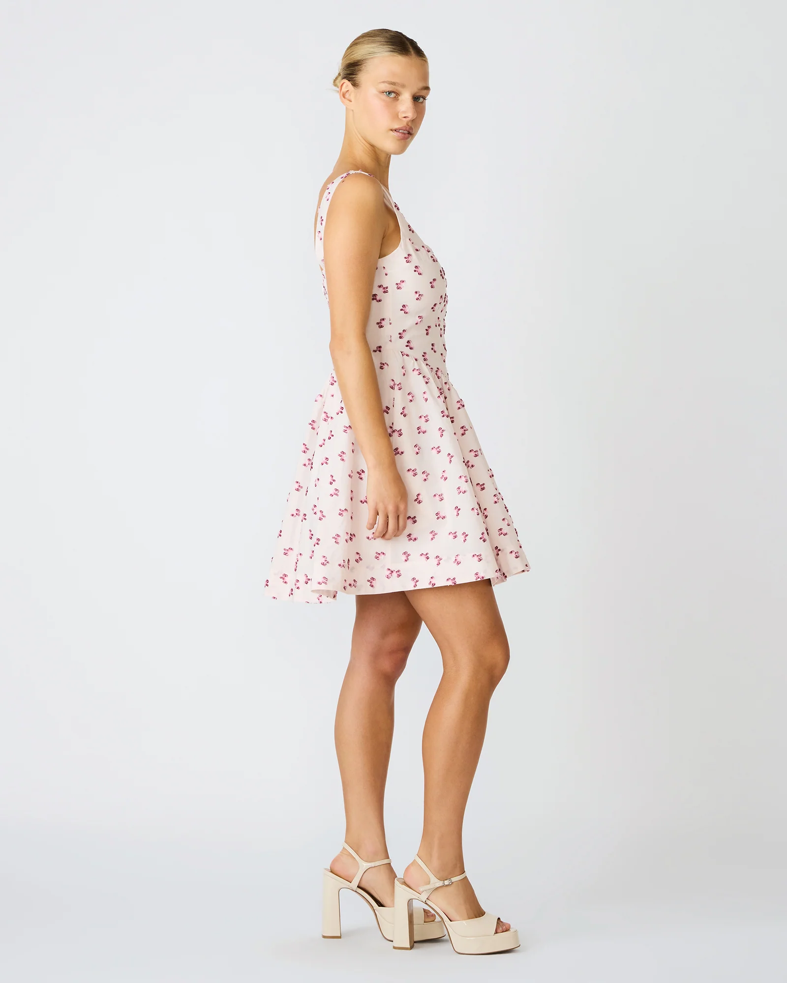 LEIA DRESS PINK MULTI - Image 3
