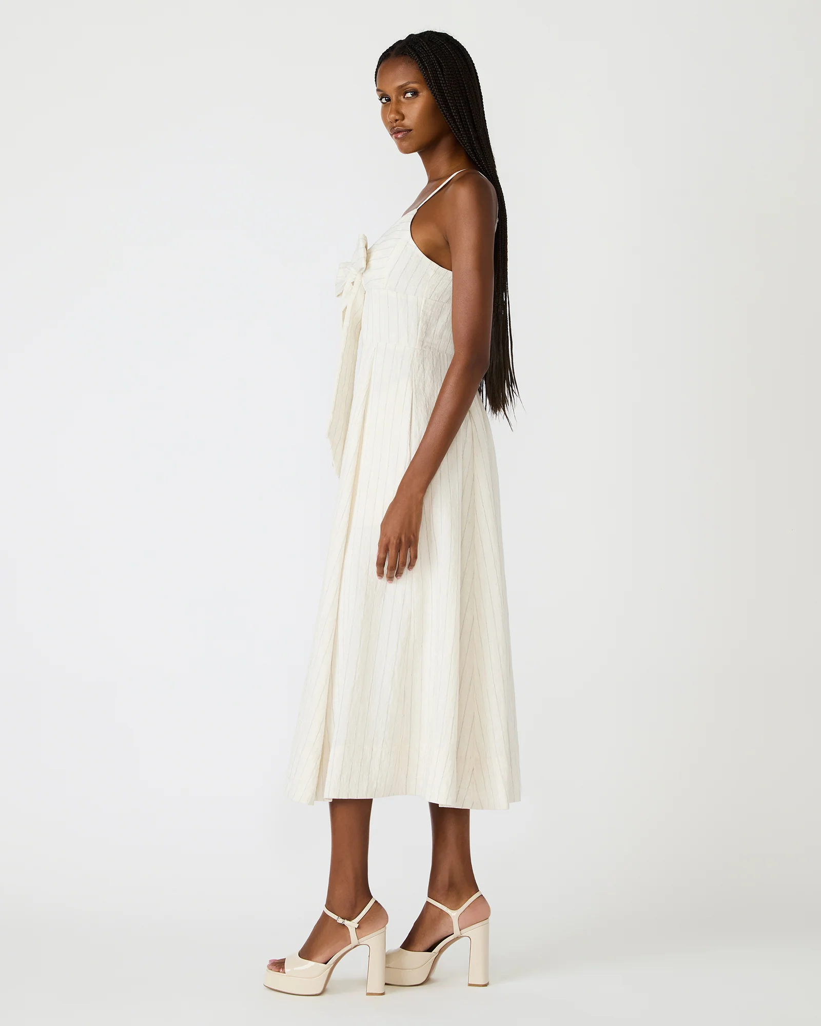 LUNA DRESS WHITE - Image 4