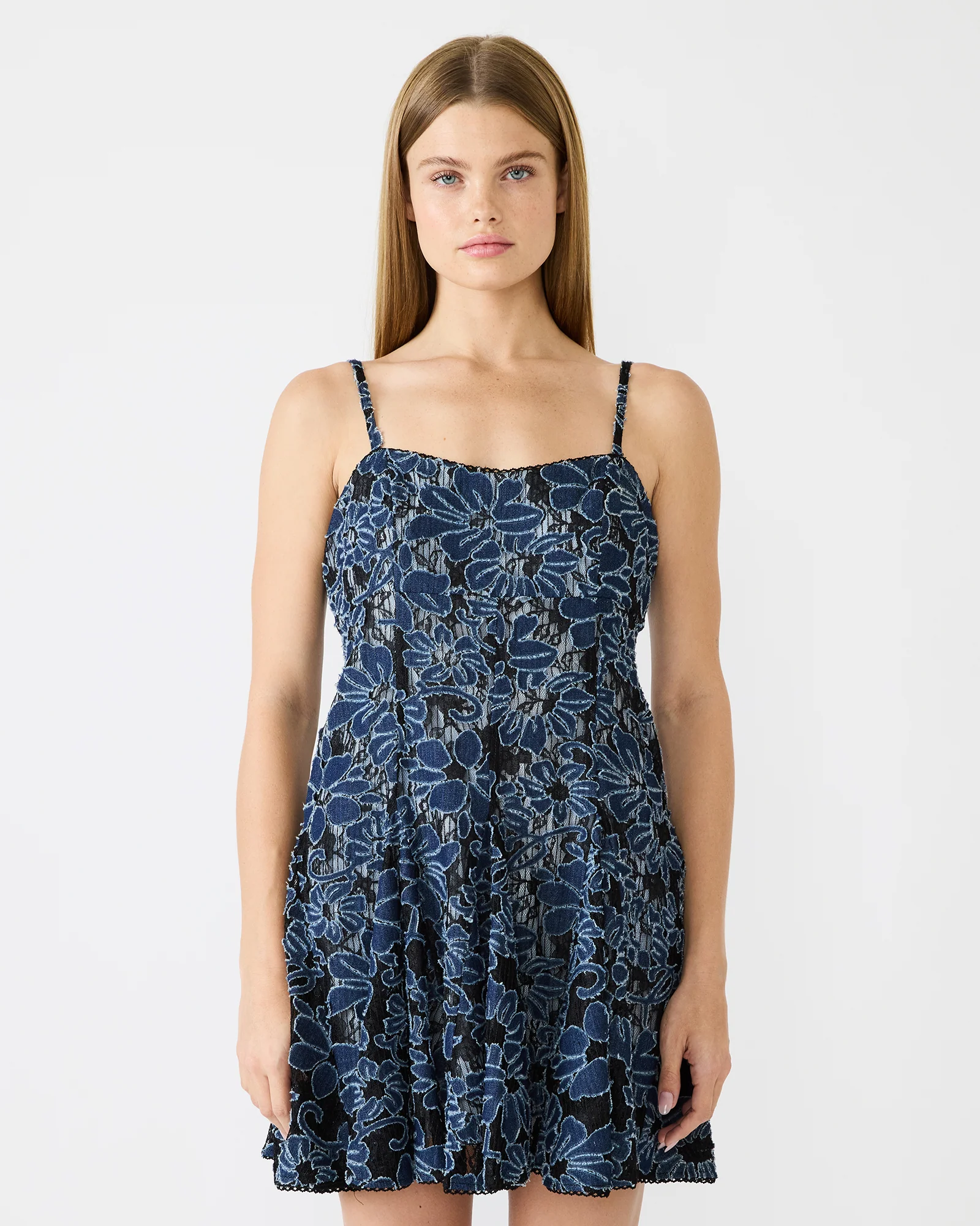 ENDER DRESS BLACK MULTI - Image 4